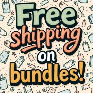 Free Shipping on Bundles! 📦 🎀